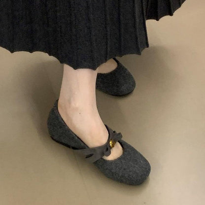 Damen Ballerinas Bequem Schleifen Modisch Damen Schuhe