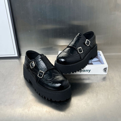 Damen Schnürschuhe Robust Brogue Modell