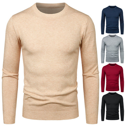 Herren Pullover Weich Rundhals Modern - BerlinGlamour