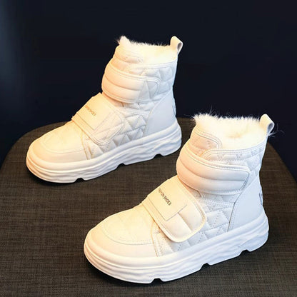 Damen Stiefel Boots Gefüttert Warm Modisch