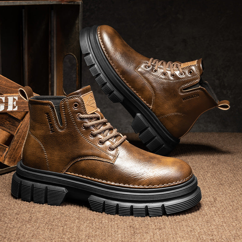 Damen Schnürboots Robust Rutschfest Wasserdicht Winterstiefel - BerlinGlamour