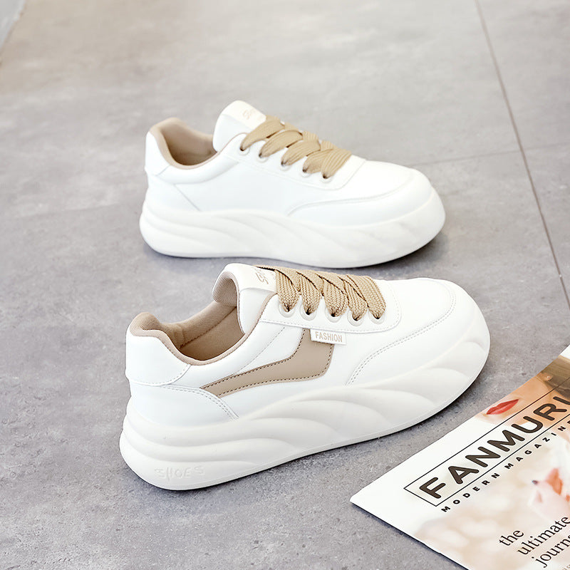 Damen Sneaker Plattform atmungsaktiv KomfortSchuhe