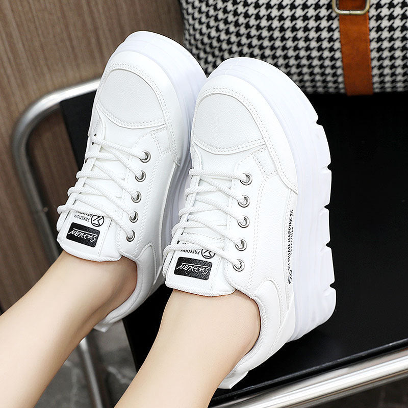 Damen Sneaker PlattformSchuhe Bequem Ergonomisch