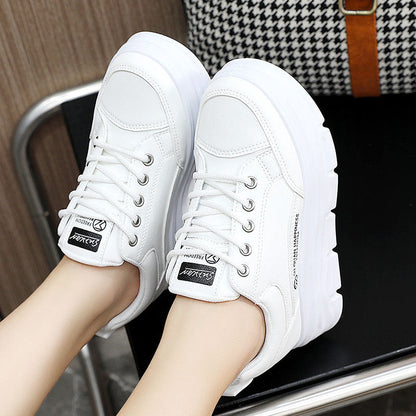 Damen Sneaker PlattformSchuhe Bequem Ergonomisch