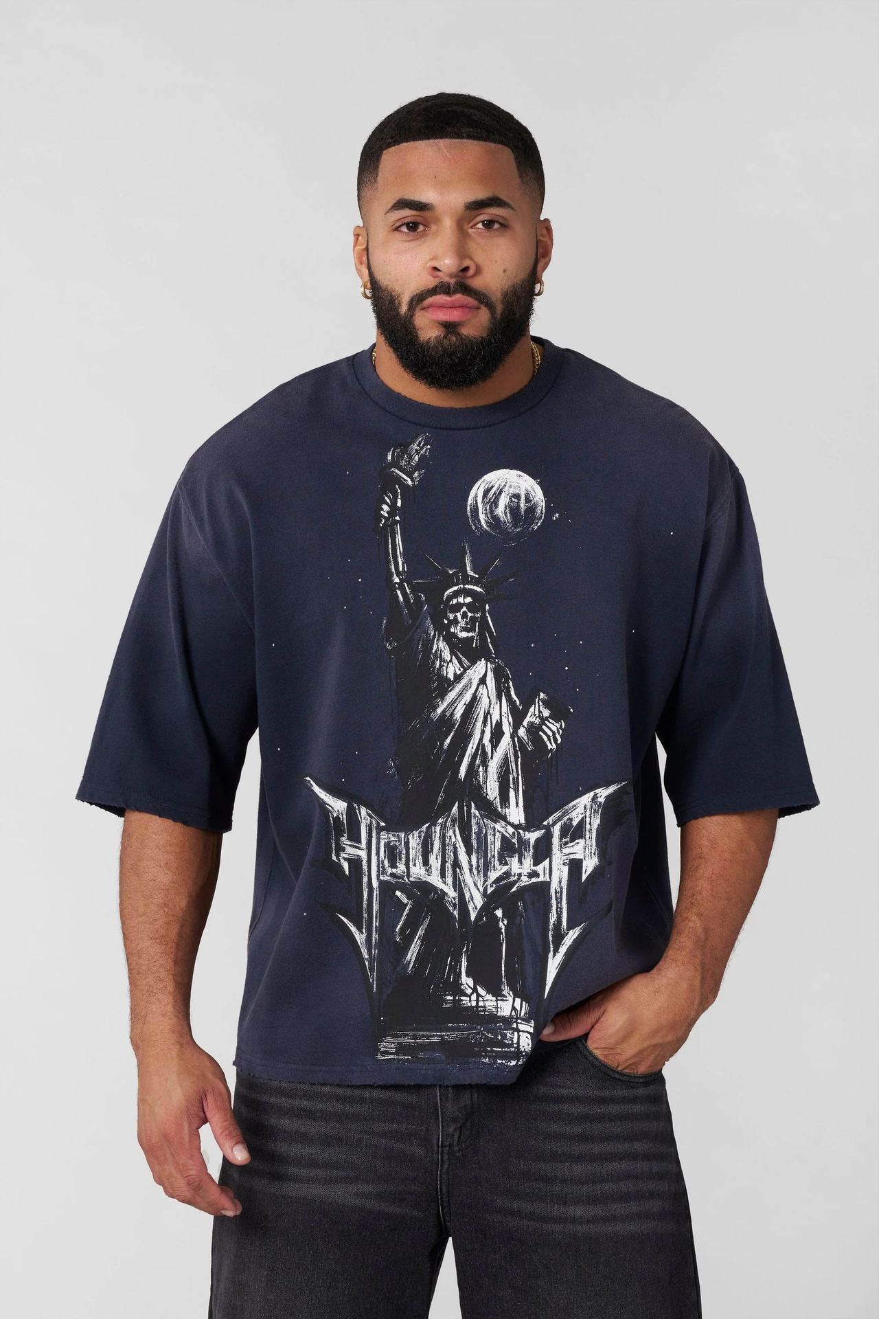 Grafik T-Shirt Übergröße Berlin Style Männer