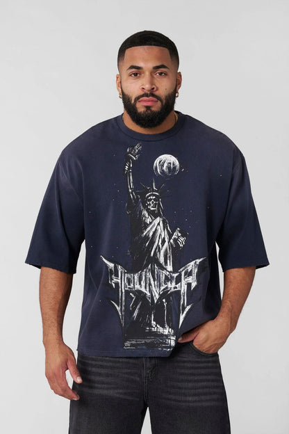 Grafik T-Shirt Übergröße Berlin Style Männer