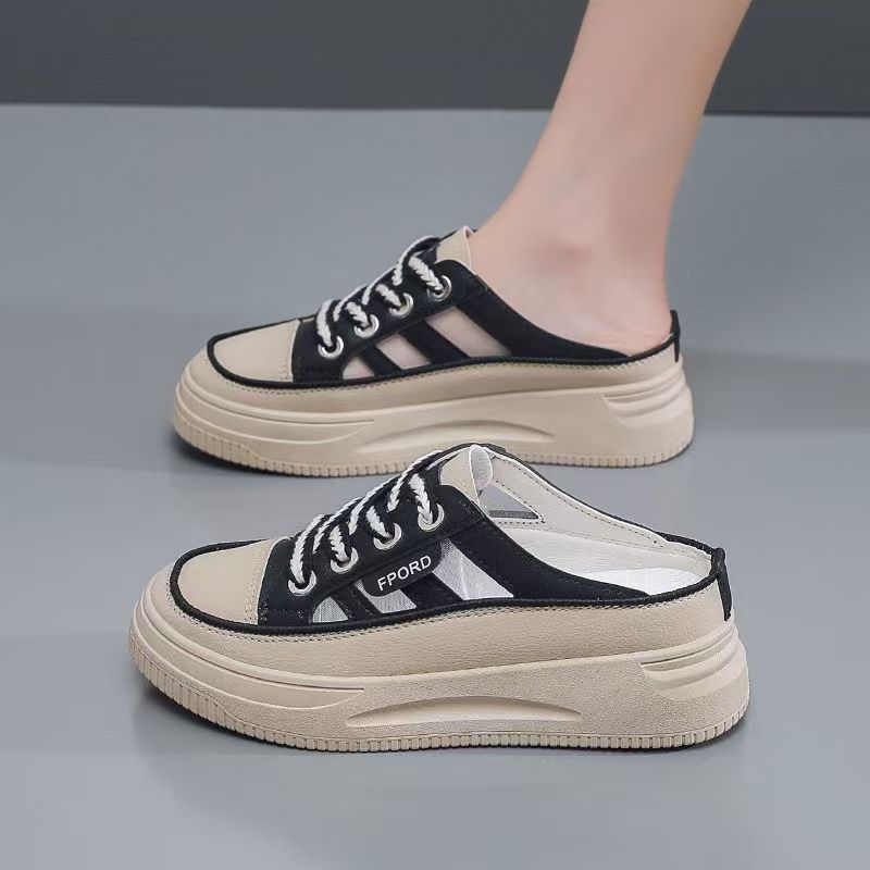 Damen Sneaker Plateau Komfortabel Trendy Heidi Schuhe