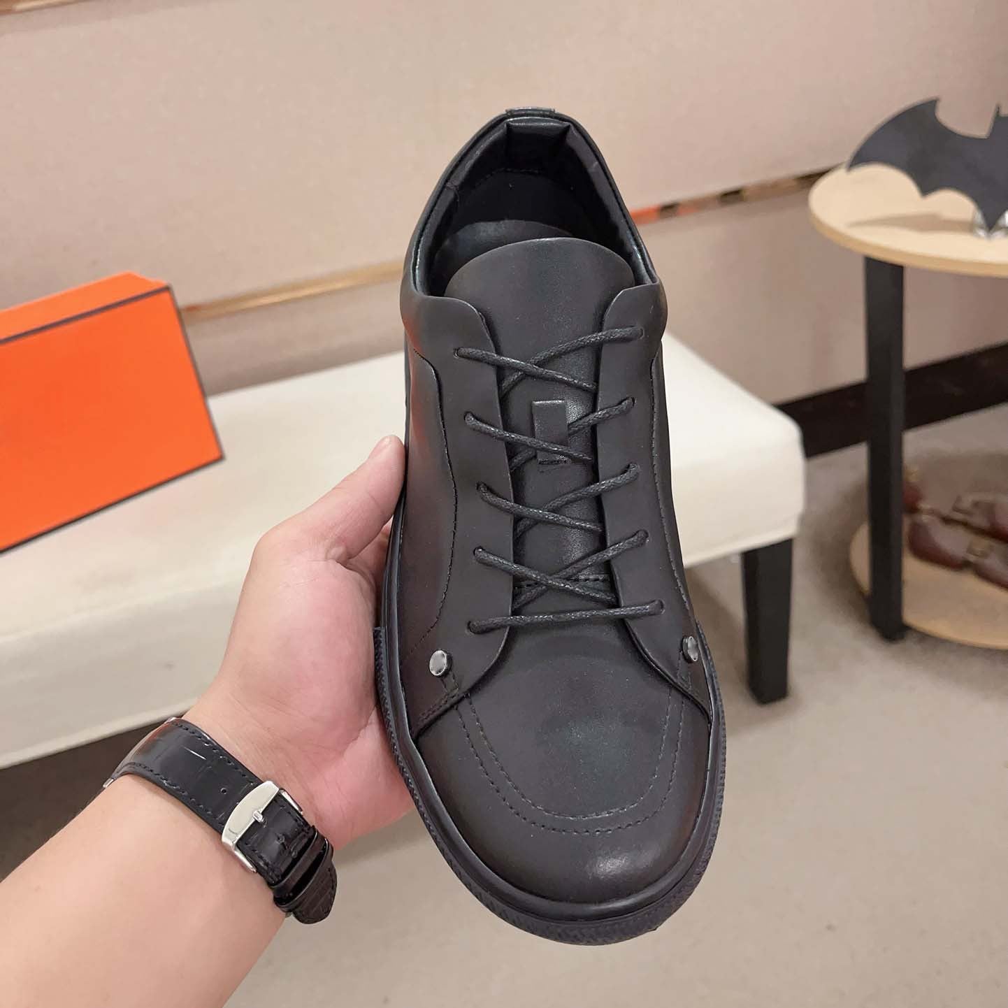 Damen Sneaker Elegante Leder Schuhe Minimalistisch - BerlinGlamour