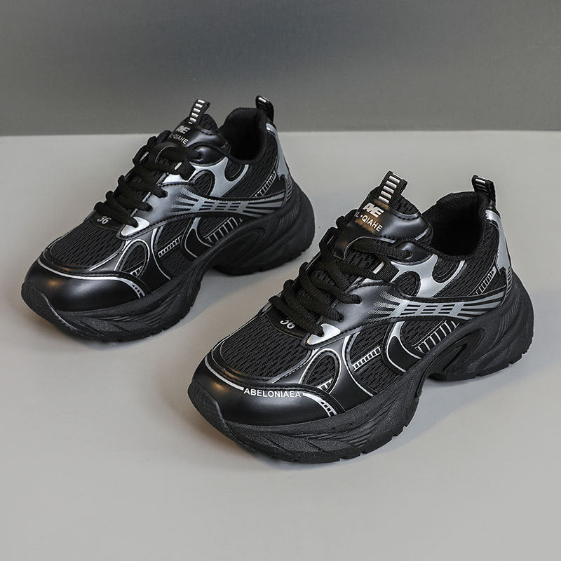 Damen Sneaker Sportlich Luftdurchlässig Mit Dämpfung
