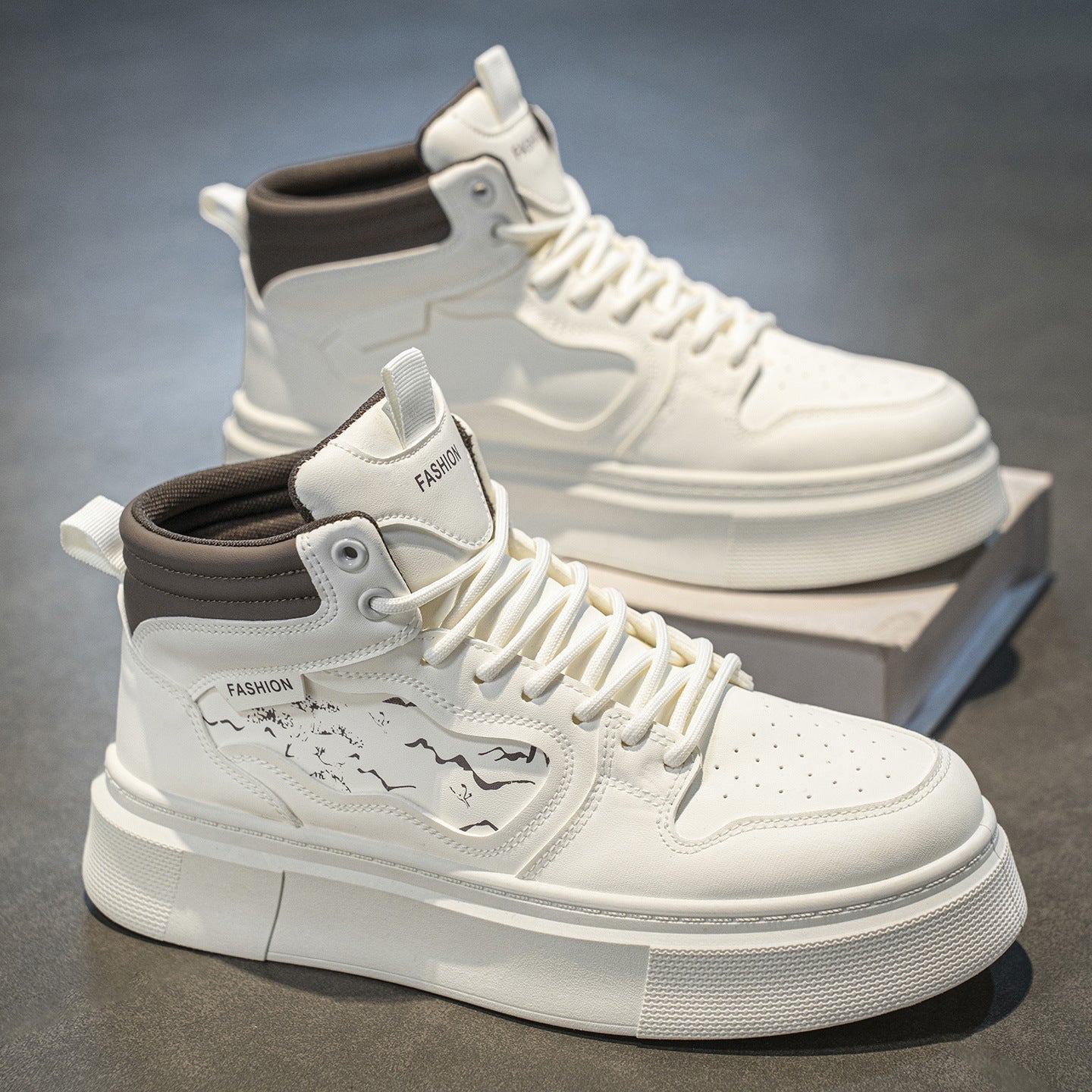 Damen Sneaker High-Top Modisch Hochwertig