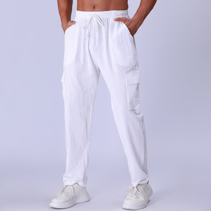 Herren Cargo-Hose Funktionale Taschen Bequem