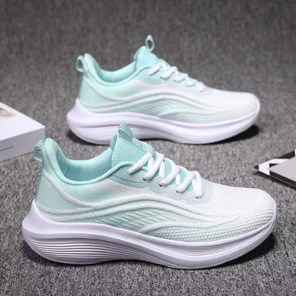 Damen Laufschuhe Atmungsaktiv Leicht Sportlich