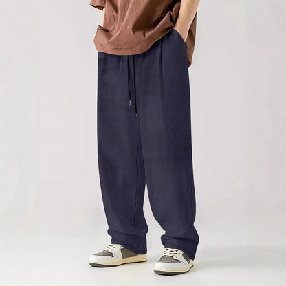 Herren Freizeithose Bequem Locker Schnitt Casual