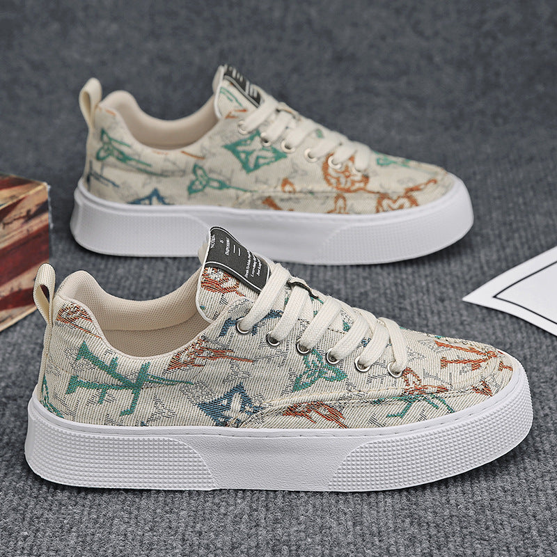 Damen Sneaker Bequem Leicht Canvas Schuhe Frauen