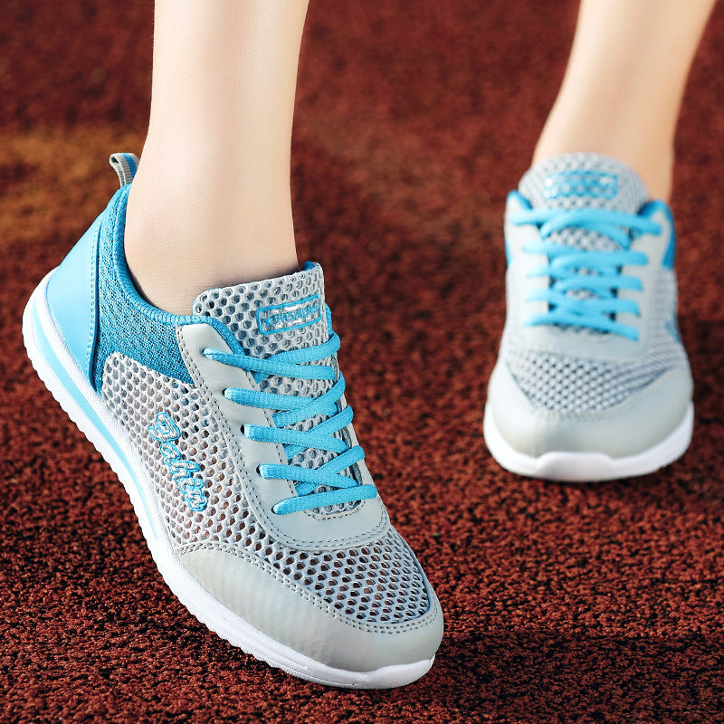 Damen Laufschuhe Sneaker Atmungsaktiv Mesh Bequem