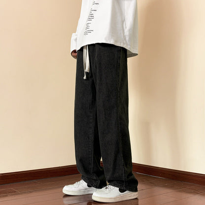 Herren Jeans Hose Bequem Elastisch Slim Fit