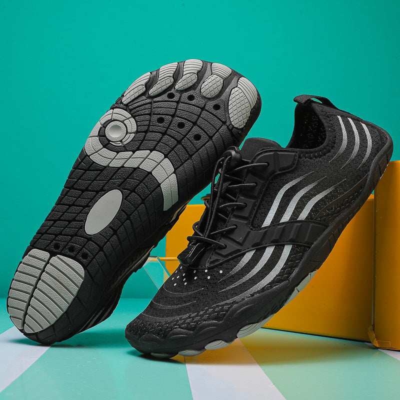Damen Wasserschuhe Atmungsaktiv Flexibel Rutschfest
