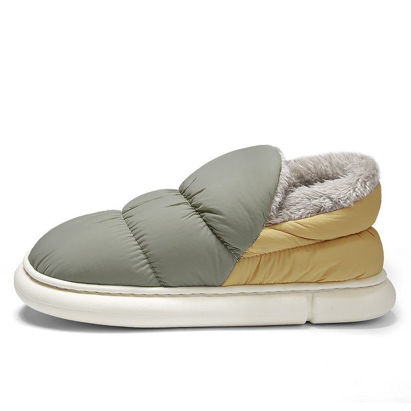 Damen Slipper Warm Gefüttert Rutschfest Winter