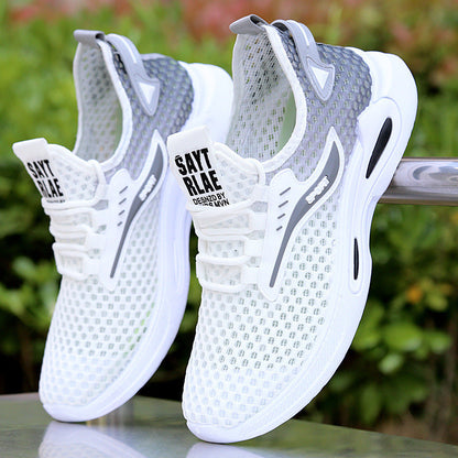 Damen Sneaker Sport Mesh Atmungsaktiv Elastisch