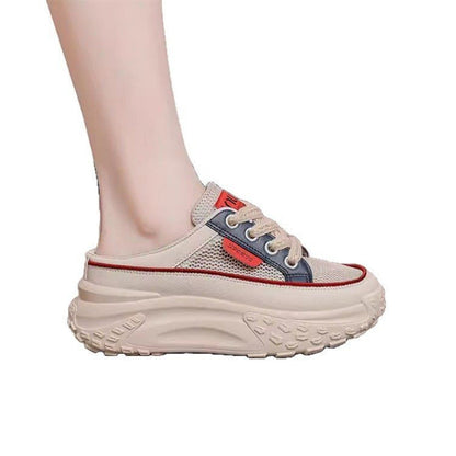 Damen Slipper Atmungsaktiv mit weicher Sohle Warm