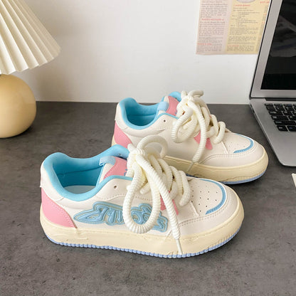 Damen Sneaker Bequem Bunt Sportlich Atmungsaktiv