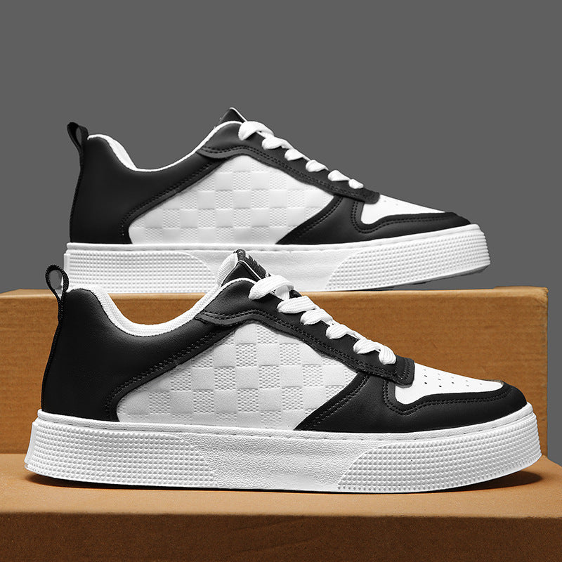 Damen Sneaker Karomuster Rutschfest Mode Sportschuhe - BerlinGlamour