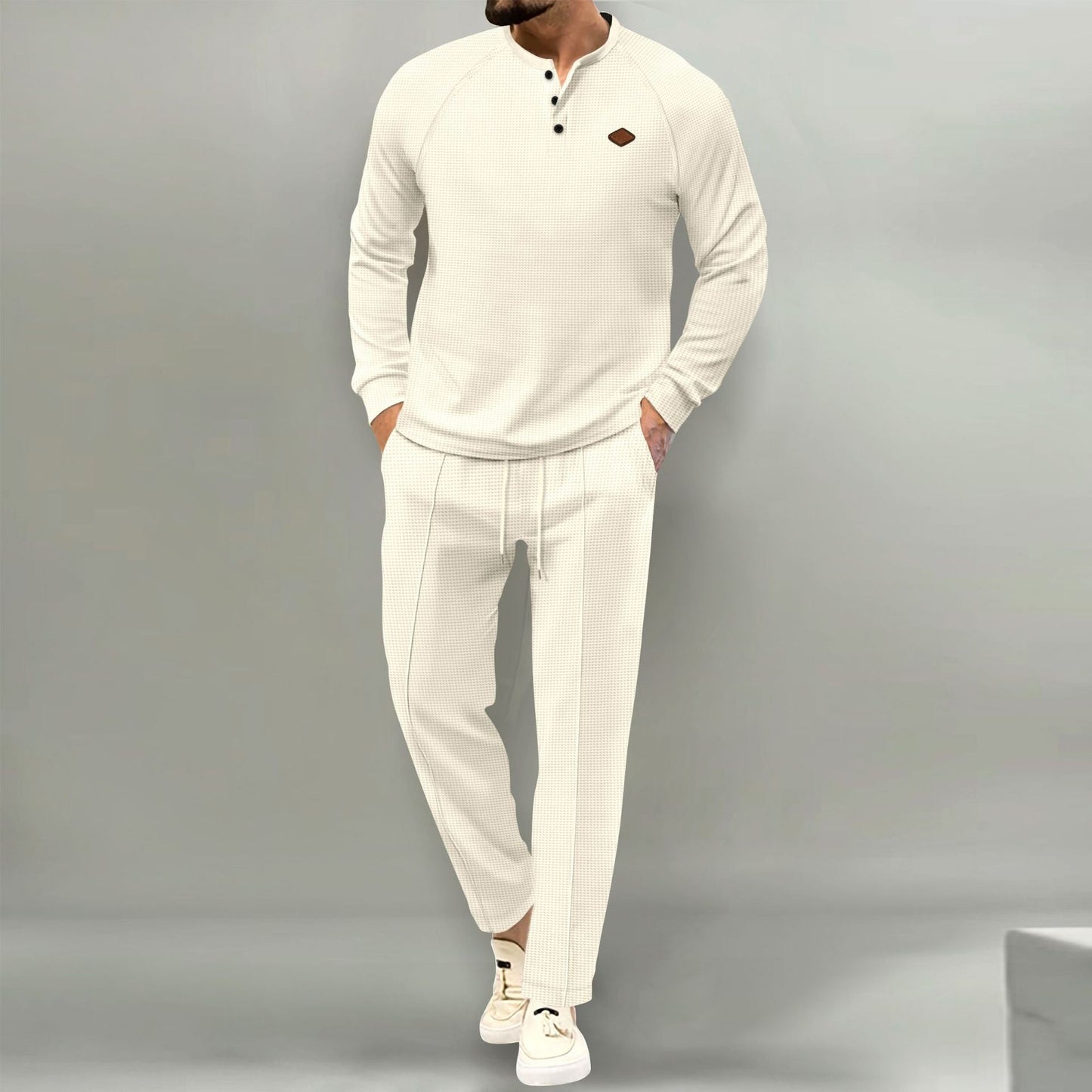 Herren Freizeitjacke Lässig Mit Struktur Detail Modern - BerlinGlamour