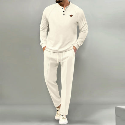 Herren Freizeitset Sweatshirt und Hose Sportlich Modern - BerlinGlamour