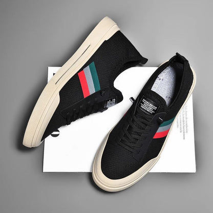 Damen Sneaker Sportlich Canvas Schuhe Modern