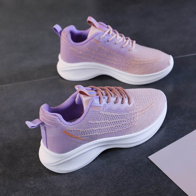 Damen Laufschuhe Leicht und Atmungsaktiv Flexibler Laufkomfort