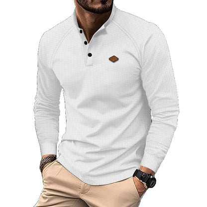Herren Langarmhemd Modern Slim Fit Berlin Style