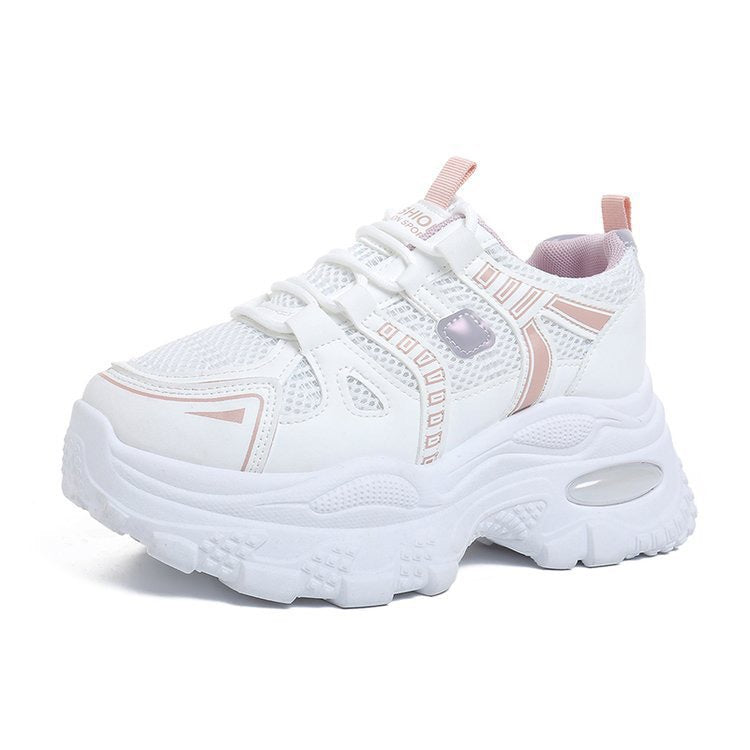 Damen Sneaker Sport Laufschuhe Atmungsaktiv Rutschfest