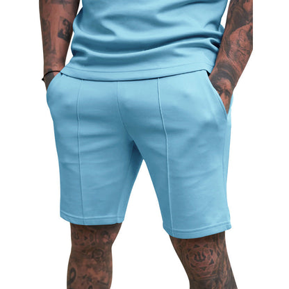 Herren Shorts Sportlich Funktionale Taschen Verstellbar