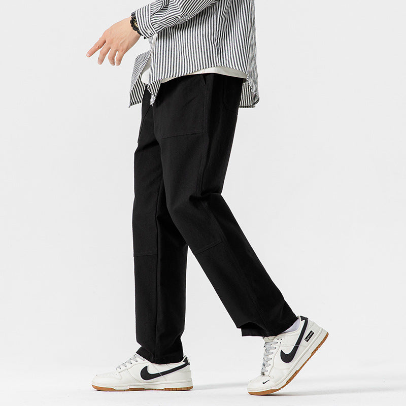 Herren Cargo-Hose elastisch mit tiefen Taschen Multifunktionshose