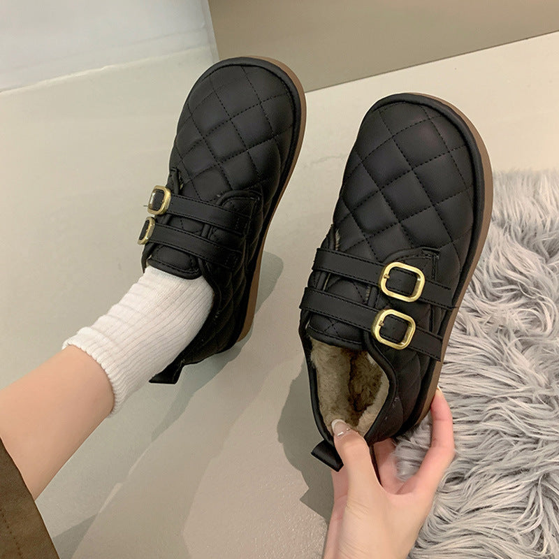 Damen Clogs Bequem Stilvoll Doppelter Riemen