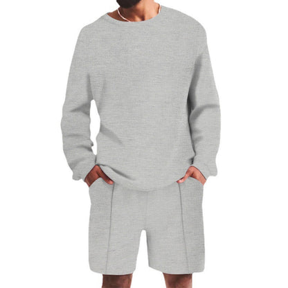 Herren Sportset Sweatshirt und Shorts mit Coolen Designs