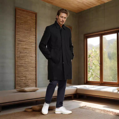 Herren Übergangsmantel Elegant Modern Berlin Stil