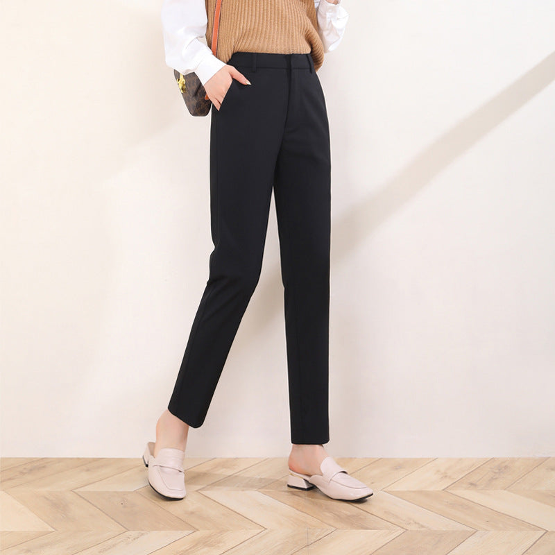 Damen Stoffhose Komfortable Weite Bequem