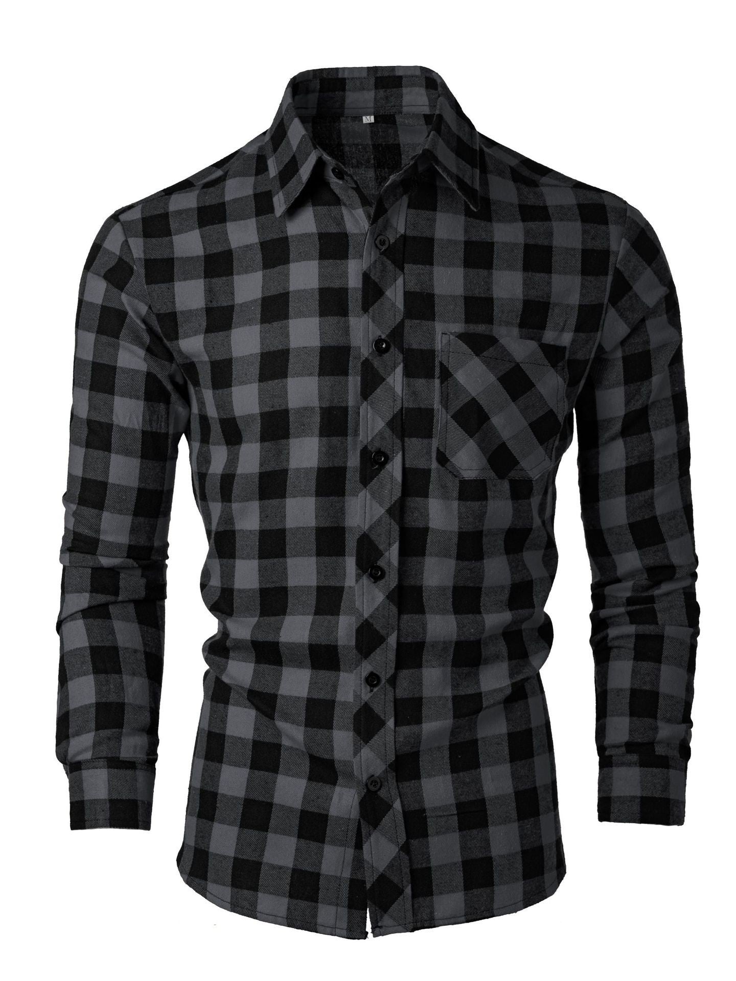 Herren Flanellhemd Karierter Stil Berlin