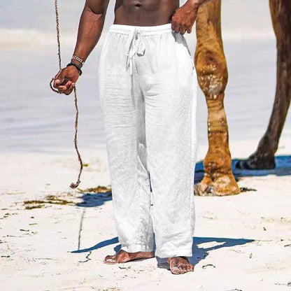 Herren Strandhose Leicht Locker Sommer