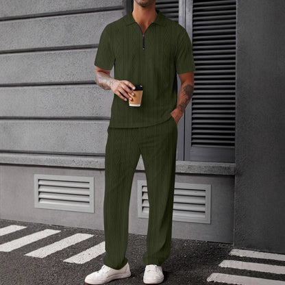 Herren Strickpolo Set Elegantes Berlin Style