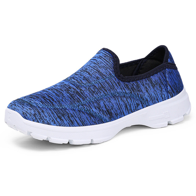 Damen Slip-On Schuhe Bequem Atmungsaktiv Elastisch
