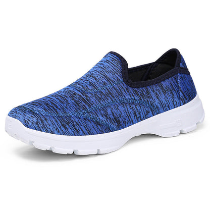 Damen Slip-On Schuhe Bequem Atmungsaktiv Elastisch