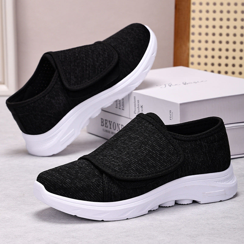 Damen Sneaker Atmungsaktiv Slip-On Sportschuhe Bequem - BerlinGlamour