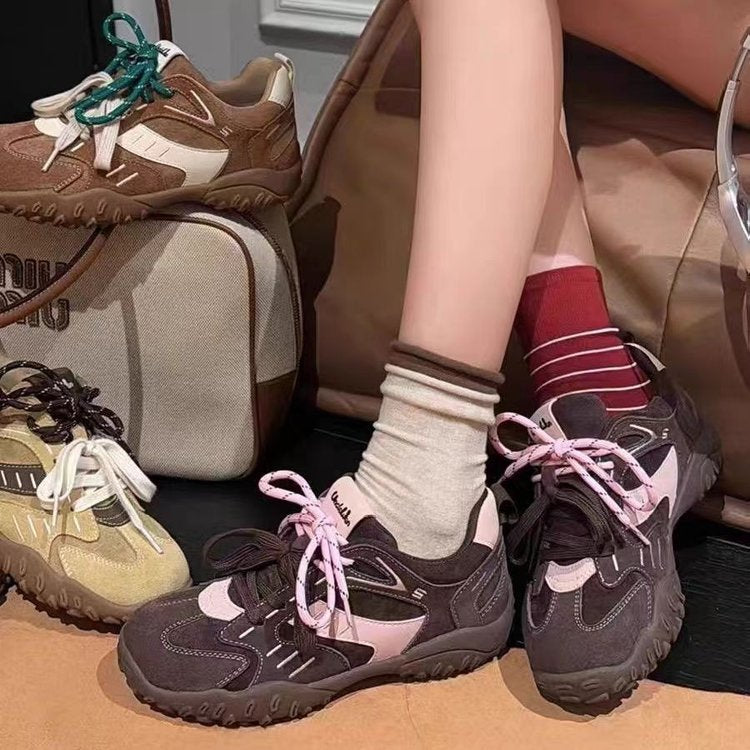 Damen Sneaker Sportlich Flexibel Komfortabel Laufschuhe