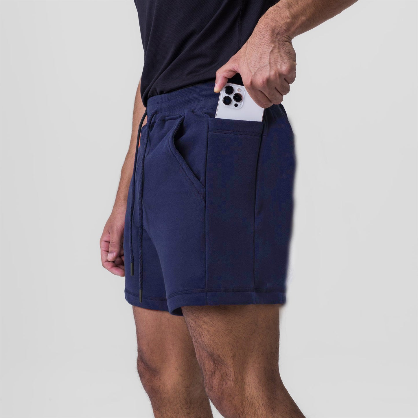 Herren Shorts Bequem Mit Seitentaschen Verstellbar