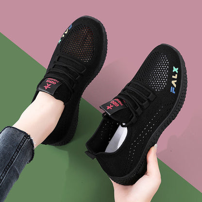 Damen Sneaker Leicht Luftig Sport Mesh Schuhe
