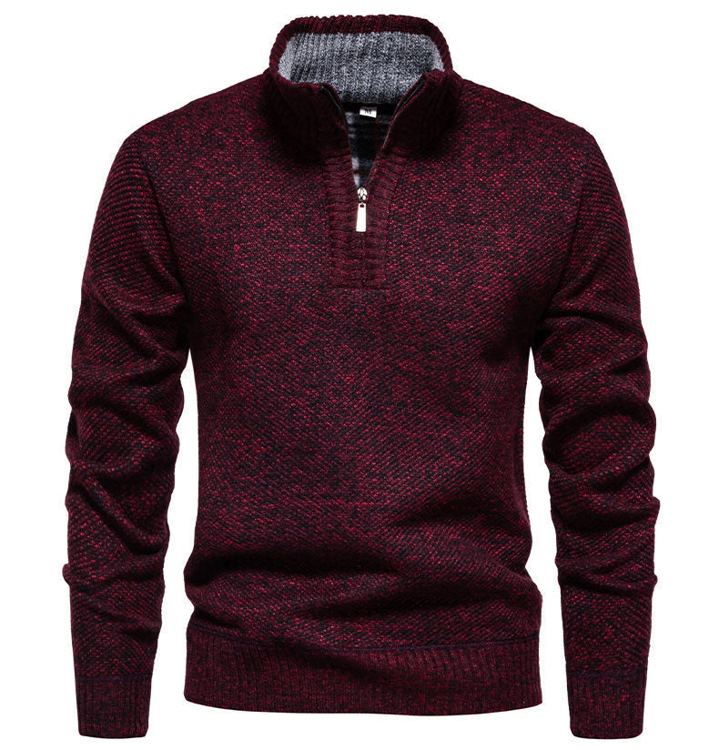 Herren Pullover Strukturiert Modern Schnellzug