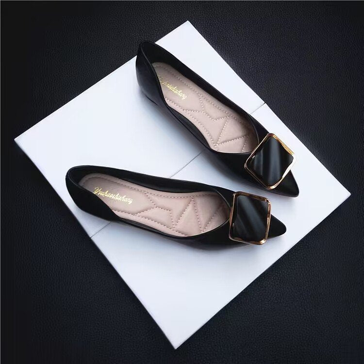Damen Ballerinas Modisch Schmückend Elegantes Design