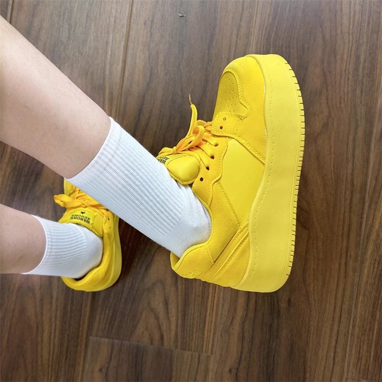 Damen Sneaker Chunky Plateausohle Trendy Modisch
